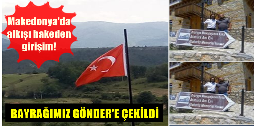 Türk Bayrağı Kocacık'da Göndere Çekildi!