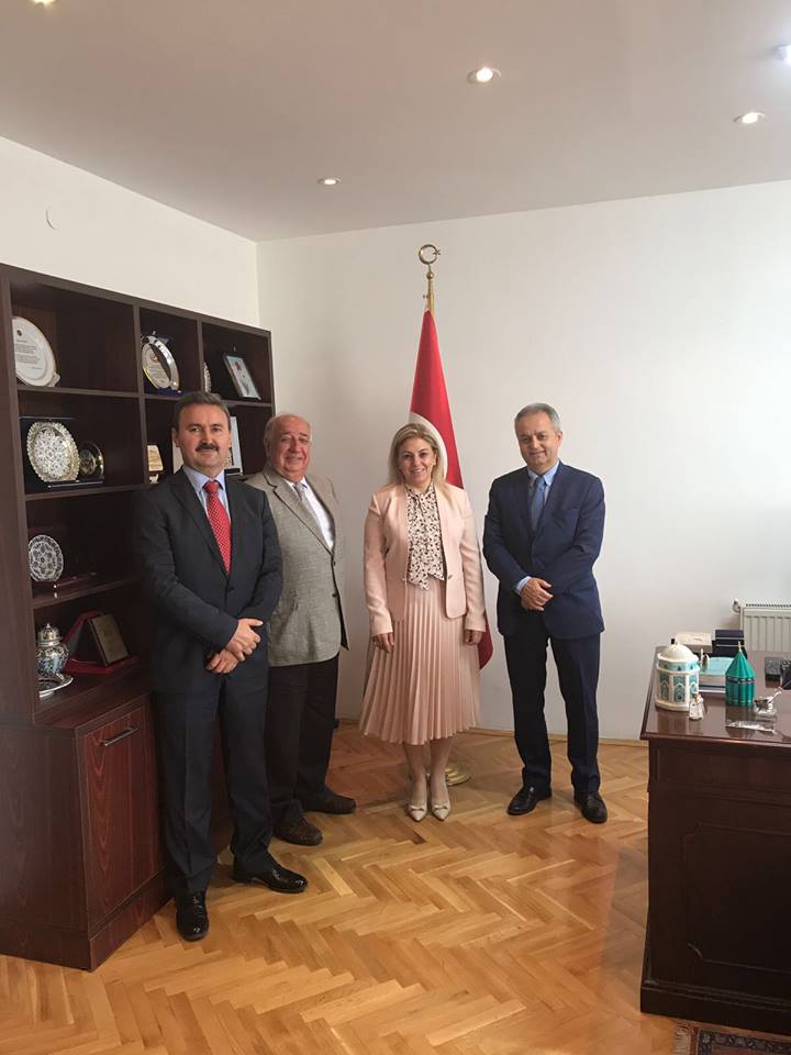 İktisadi Araştırmalar Vakfı'ndan Büyükelçi Kara'ya ziyaret