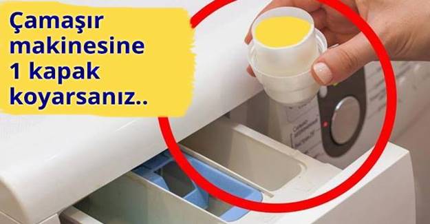 Çamaşır Yıkamada Sıradışı Yöntem! Sinir bozucu lekelere kısa sürede son veriyor