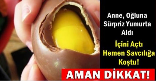 2 Yaşındaki Çocuk Sürpriz Yumurtayı Açamadı –
