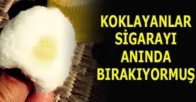 Bu yöntemi kesinlikle denemelisiniz: Sadece birkaç damlası sigarayı bıraktırıyor!