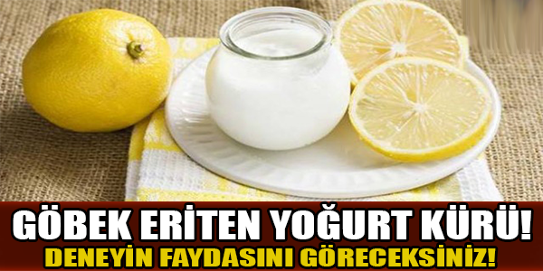 Göbek eriten yoğurt kürü