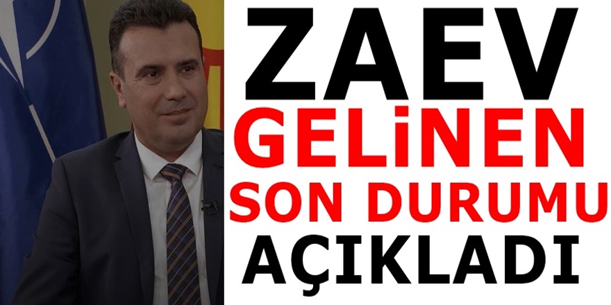 AB süreci ve Erken Seçimle ilgili Başbakan Zaev'den özel açıklamalar