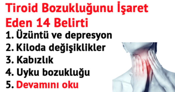Hafife alınmaması gereken Tiroid hastalığının 13 belirtisi