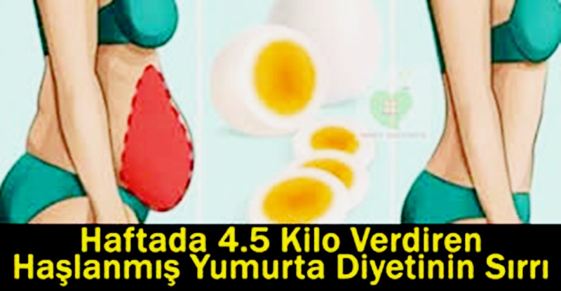 Göbek sorunu olanlar için Haşlanmış Yumurta Diyetinin Sırrı