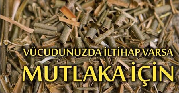 Vücudunuzda ki İltihaba son veren tarif - Faydalarına şaşıracaksınız