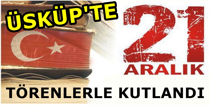 21 Aralık Türkçe Eğitim Bayramı Üsküp'te törenlerle kutlandı