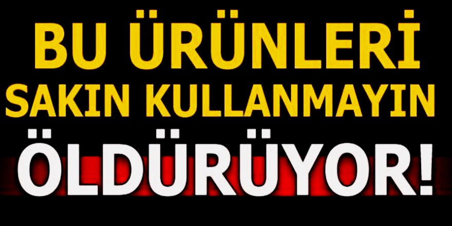 Bakanlık uyarısı var! Bu ürünler sahte kullanmayın