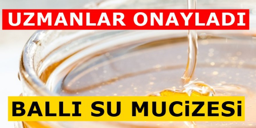 Aç karnınıza Ballı Su içerseniz 1 ay sonra o hastalık sonsuza dek bitiyor