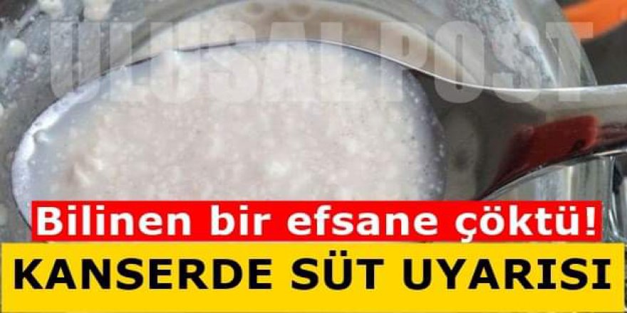 Ünlü Doktordan Kanseri Evden Uzak Tutmak İçin reçete