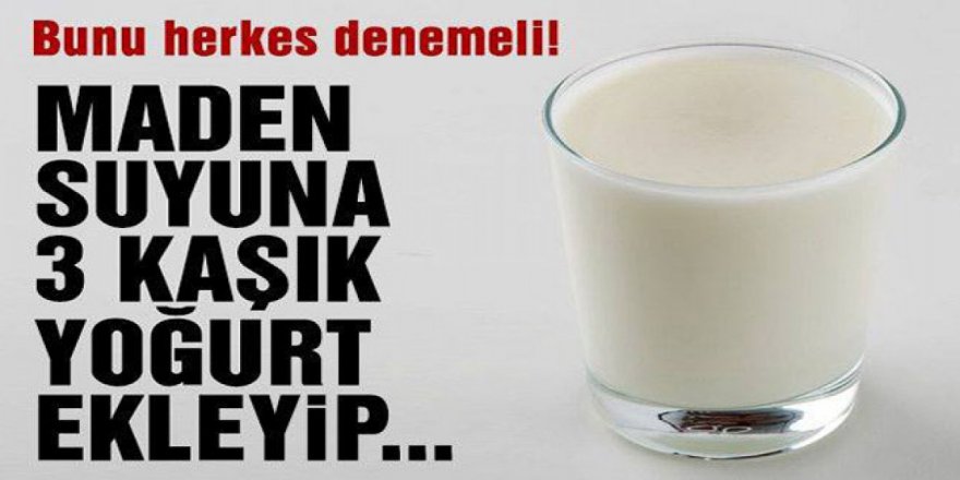 Yatmadan Önce Soda - Limon ve Yoğurdu Karıştırıp Yerseniz o sorunu geçirir ve..