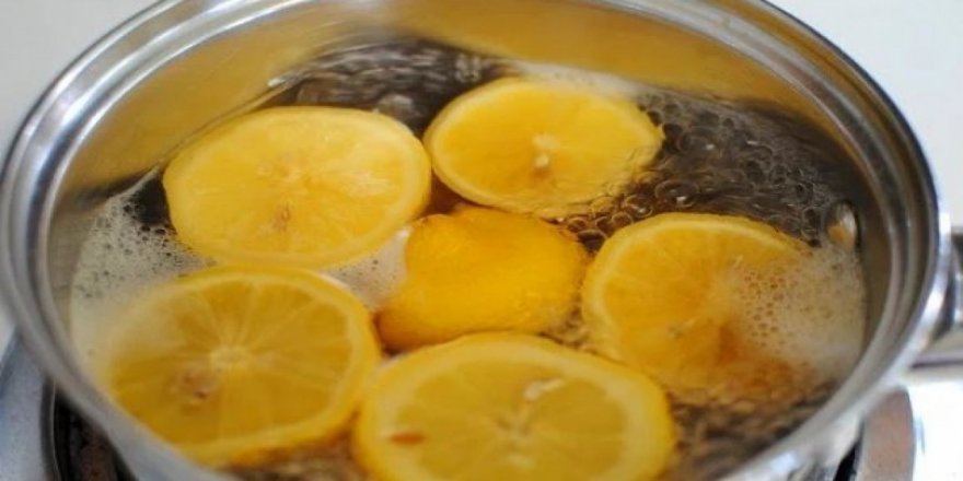 Vanilya ve limonu kaynatın o sorunu bitiriyor
