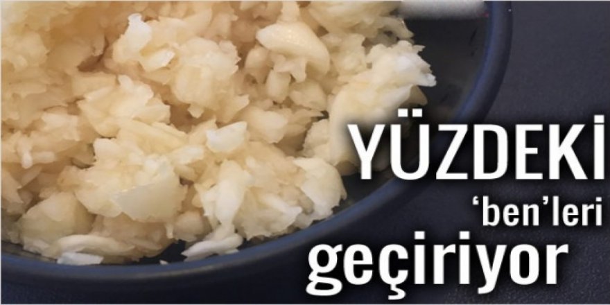 Sadece 1 Kaşık Yüzünüze Sürünce Ben'lerden Kurtarıyor ve izler gidiyor
