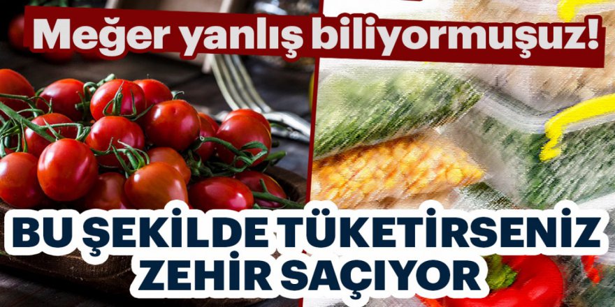 Bu yiyecekleri buzdolabından uzak tutun