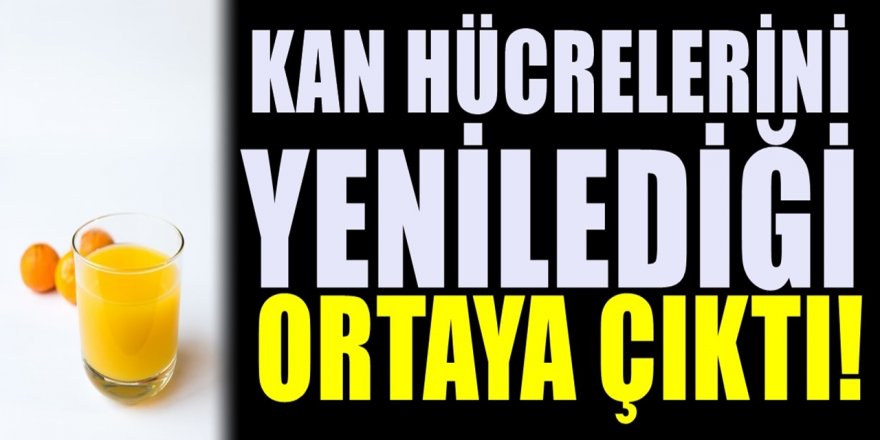 Yapılan araştırmalarda 1 bardak içince kan hücrelerinde yenilenme sağladığı ortaya çıktı!
