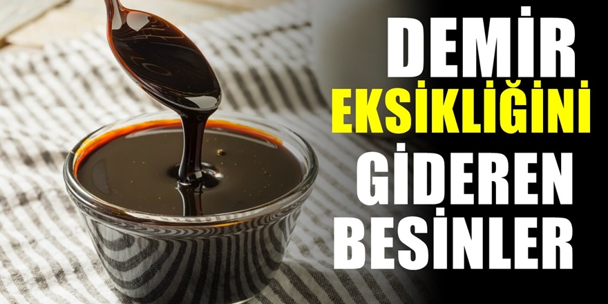 Bilim insanları tarafından yapılan araştırmalarda kanıtlandı demir eksikliğine iyi gelen besinler