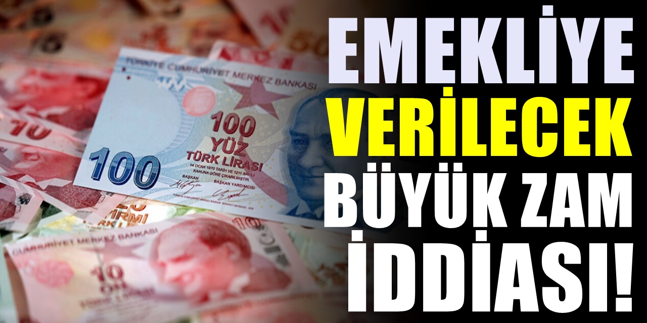 Emekliye görülmemiş bir zam beklentisi. TARİHİN en yüksek zammı yapılacak nedeni ise