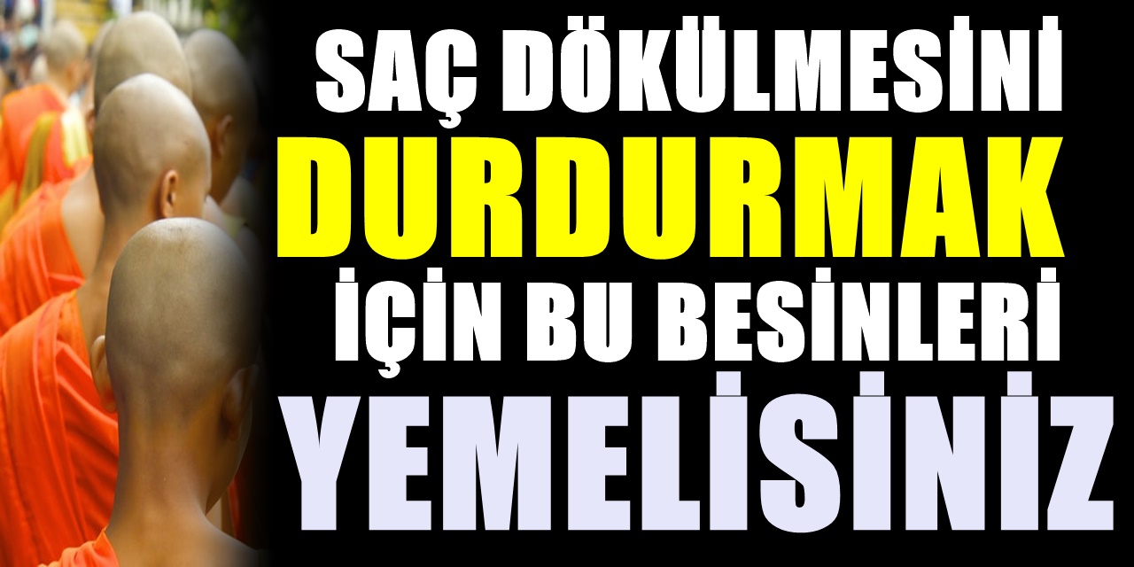 Saç dökülmesi neden oluşuyor? İşte saç dökülmesine iyi gelen besinler