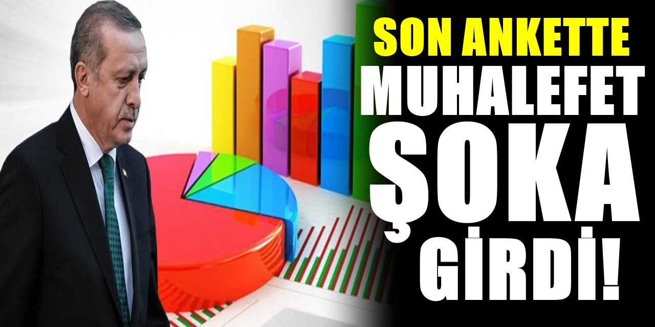 Son seçim anketi geldi! AK PARTİ'nin oyu düştü deniliyordu oy oranı herkesi şok etti!