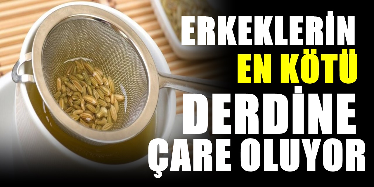 Bir tutam kaynatılıp içildiğinde erkeklerin en büyük sorununa çare olup vücuda bunları yapar