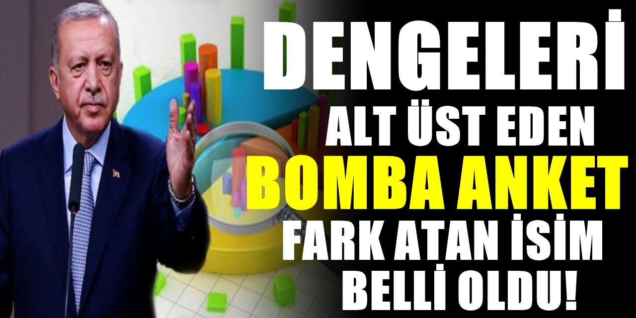 Son ankette Erdoğan detayı! Rakiplerine fark attı! İktidar değişecek mi? Şok sonuç