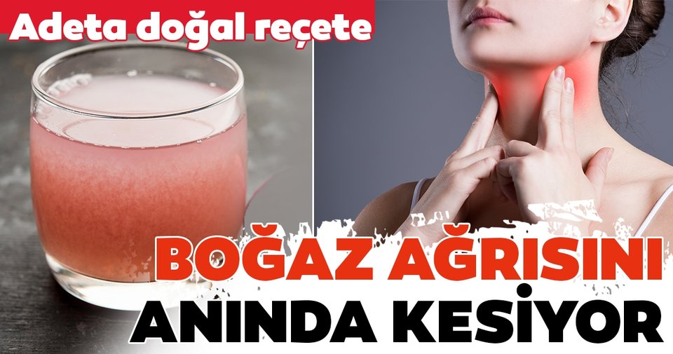 Boğaz Ağrısından Anında Kurtarır! Boğaz Enfeksiyonuna İyi Gelen Şifalı Bitkiler