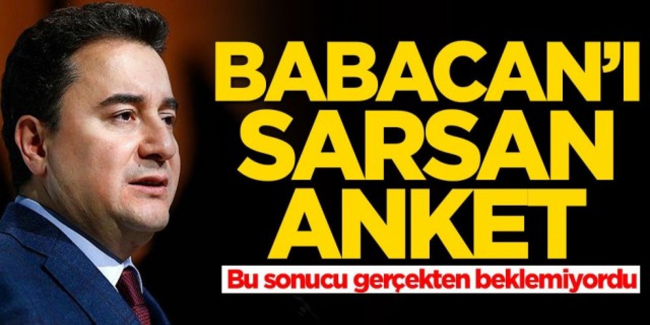 Son Seçim anketinde Ali Babacan ve Ahmet Davutoğlu detayı şaşkına çevirdi! Şok veriler
