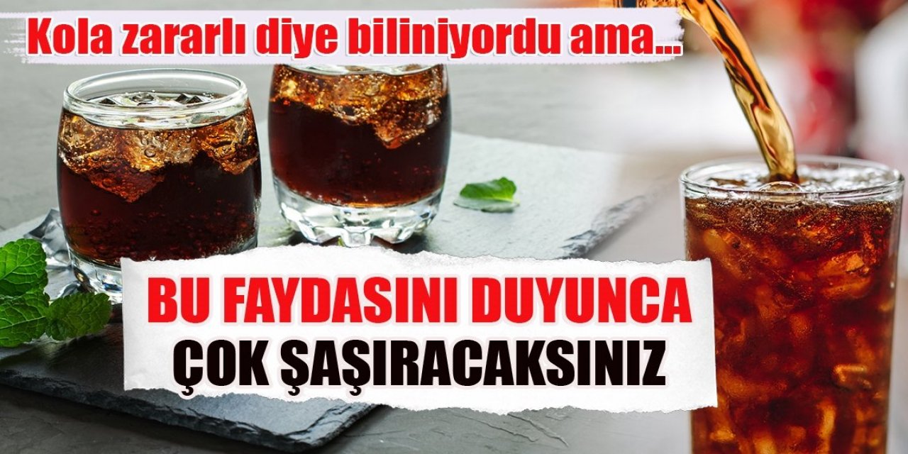 Bugüne kadar hiç kimse bilmiyordu! Hep Zararlı sandık Kolanın Bilinmeyen Faydaları