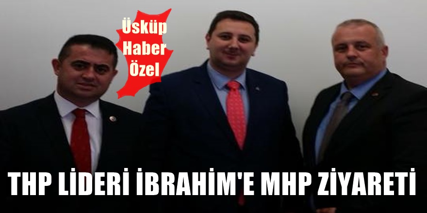 Enes İbrahim'e MHP'li Erkan Azeri ve Serkan Kural'dan ziyaret