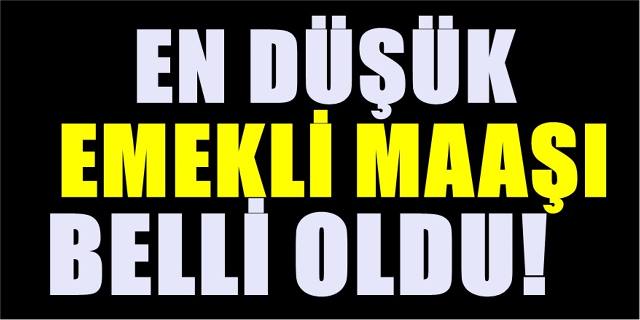 Emekli Maaşlarına Yapılacak Zamlarla Birlikte En Düşük Emekli Maaşı Belli Oldu