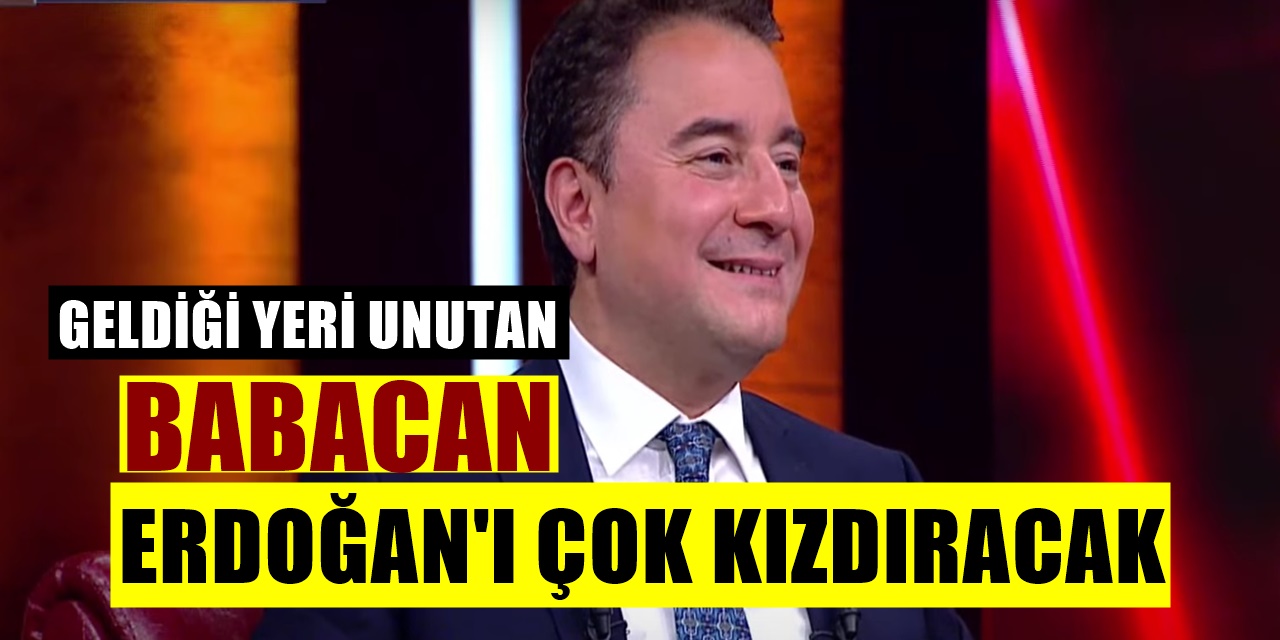 Ali Babacan Erdoğan ve Bahçeli'yi Kızdıracak Kararını Duyurdu!