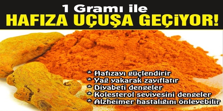 Bir çay kaşığı tüketmek bile hafıza güçlendirici etkiler sağlıyor ve beyni geliştiriyor