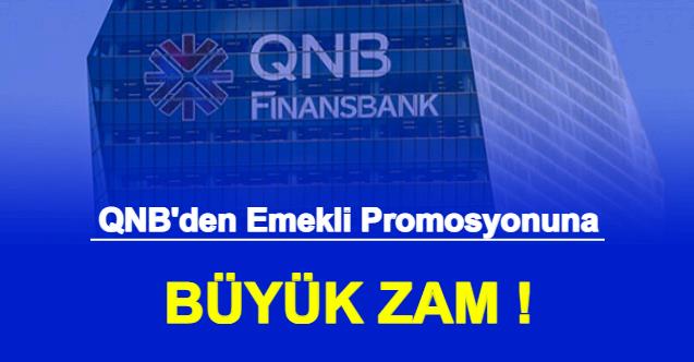 QNB Finansbank’tan emeklilere yeni kampanya! 9.200 TL ödeme verilecek