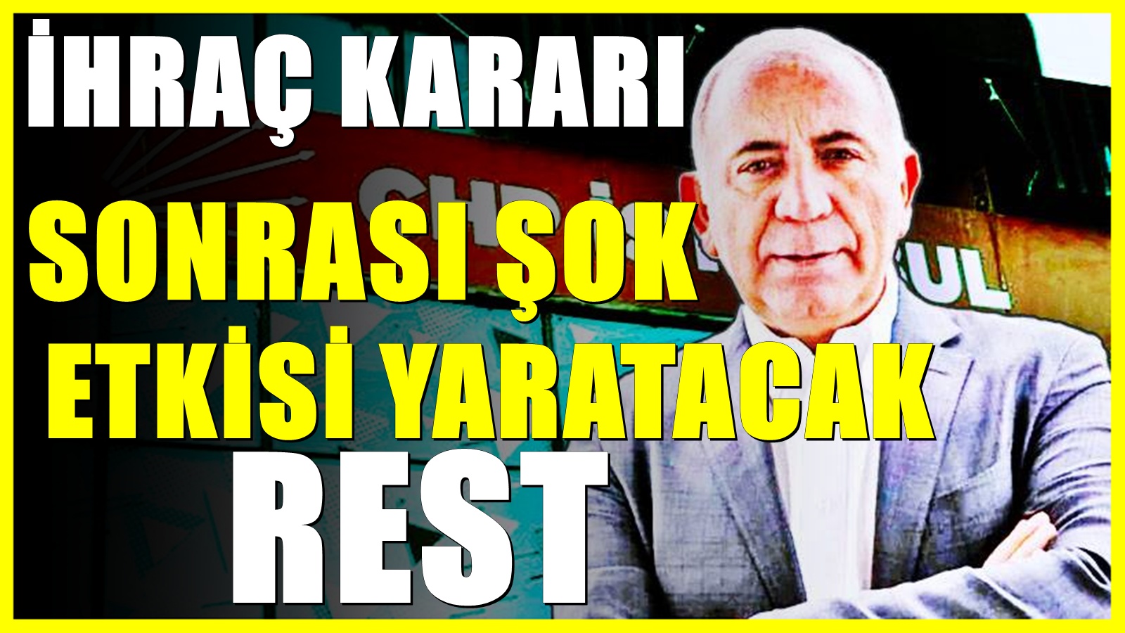 CHP'den İhraç edilen Gürsel Tekin meydan oldu
