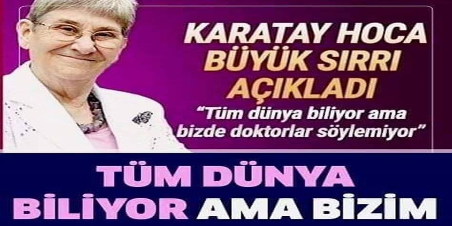 Canan Karatay'ın Çok Konuşulan Koronavirüs Mektubu