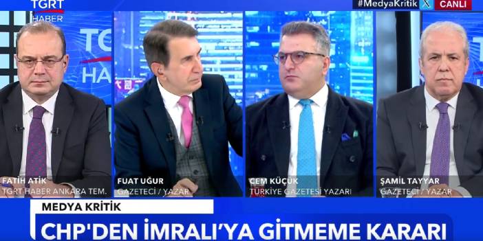 Cem Küçük'ten şaşırtan çıkış: CHP'yi bu kez eleştirmedi